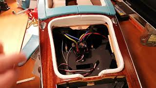 Part 54  Upholstery part 4  Amati Italian runabout  Riva Aquarama [upl. by Altis306]