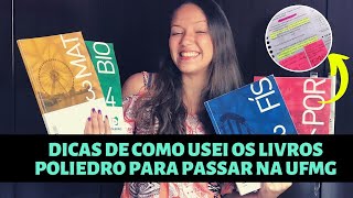 COMO USEI OS LIVROS POLIEDRO ESTUDANDO PRO ENEM  Milena Rezende [upl. by Ttocserp]