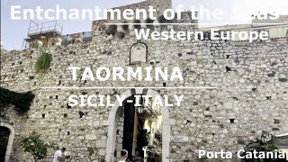 Taormina Sicily Italy Song  Godfather Brucia La Terra Enchantment of the Seas Episode 4 [upl. by Oirom]