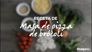 Receta pizza saludable  masa de pizza de brócoli [upl. by Teresa]