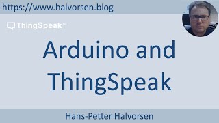 Arduino and ThingSpeak [upl. by Silvie]