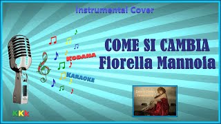 Come si cambia  Fiorella Mannoia  Karaoke Sax Cover di Alex Montana Kodana Karaoke [upl. by Proud811]