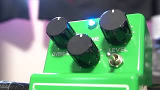 Ibanez TS808 mod を vox MV50とMarshall1987 で比較 ts808 TubeScreamer [upl. by Ruckman822]