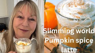 Slimming world Pumpkin Spice Latte [upl. by Juanne]