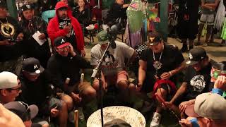 Meskwaki Nation FNLContest Song at Little Shell Powwow 2023 [upl. by Saiasi969]