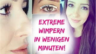 DAUERWELLE für die WIMPERN 😧 Der LIVETEST  Diie Jule [upl. by Nefen18]