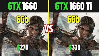 GTX 1660 vs GTX 1660 Ti [upl. by Mckay]