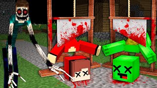 Why does Mikey and JJ WANT to KILL Corrupted Mimic with a GUILLOTINE in Minecraft Challenge  Maizen [upl. by Iadam]