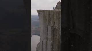 Pulpit Rock Preikestolen Norway [upl. by Neelear]