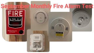 September Monthly Fire Alarm Test [upl. by Chiang]