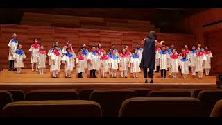 SYF 2024 ST ANTHONYS PRIMARY SCHOOL CHOIR  ET IN TERRA PAX THE HURRICANE [upl. by Haimes]