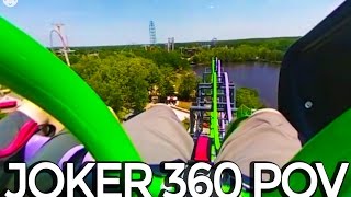 The Joker POV 360 Cam  4d FreeFly Coaster [upl. by Airtina]