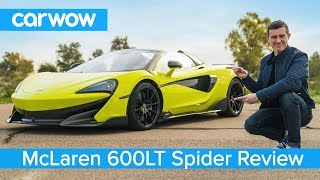 McLaren 600LT Spider 2020 FULL review  and see why its great for toasting marshmallows [upl. by Amalberga57]