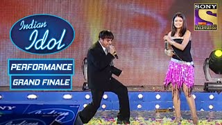 Sukhwinder जी और Charu का धमाकेदार Performance  Indian Idol Season 3  Grand Finale [upl. by Uhp648]