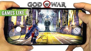 🔥 Top 10 Games like God of War for Android 2022 [upl. by Otokam]