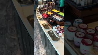 Breakfast at The RitzCarlton Club Lounge 24h Staycation Part12 [upl. by Dewar202]