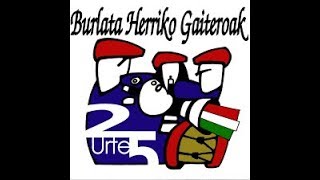 BURLATA HERRIKO GAITEROAK Burlatako jaiak 2018 ko Abuztuak 17 [upl. by Ylrehc]