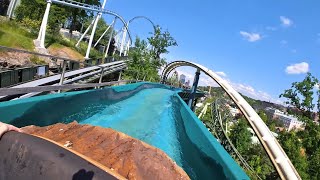 FlumeRide POV  Log Flume a Liseberg 🇸🇪 [upl. by Akers497]