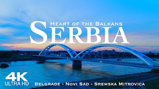 4K SERBIA 🇷🇸 Drone Србија 2024  3 Hour Aerial Film of Belgrade Novi Sad amp Sremska Mitrovica [upl. by Aikcir72]