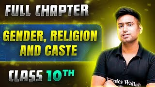 Gender Religion And Caste FULL CHAPTER  Class 10th Political Science  Chapter 3  Udaan [upl. by Sacci361]