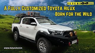 Born for the Wild  A Fully Customized Toyota Hilux Futurz4x4 [upl. by Ahsinrac833]