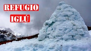 Cómo Hacer un Refugio Iglú en la Nieve  Supervivencia [upl. by Eiryk]