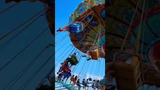 Swing Ride at Playland’s Castaway Cove oceancitynj [upl. by Nylyram]