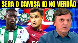 FECHOU NOVA MAESTRO NO VERDÃO PHILIPE COUTINHO NO PALMEIRAS LEILA AGITOU NOTICIAS DO PALMEIRAS [upl. by Zosema]