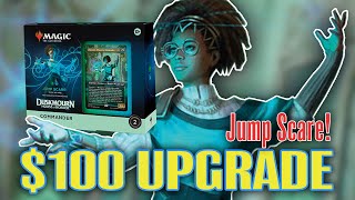 Jump Scare Upgrade  Improving the Precon Commander Deck with 100 [upl. by Elam]