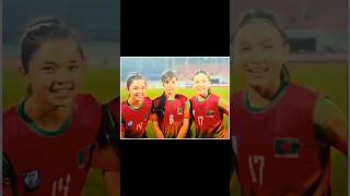 জাতির ক্রাশ সুমাইয়া ও ঋতু 😫🏆🇧🇩football ball girlsfootball viralvideo shorts [upl. by Celeste393]