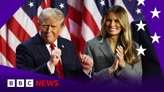 How US election night unfolded  BBC News [upl. by Garate]