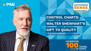 Uncommon Sense Vodcast Episode 41  Control Charts Walter Shewharts Gift to Quality [upl. by Isoj]