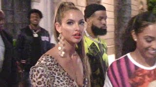 Odell Beckham Jr Steps Out With Girlfriend Lolo Wood For The First Time [upl. by Neehcas]