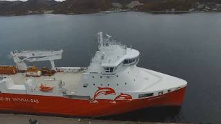 Nor Lines LNG vessel quotKvitnosquot [upl. by Abisia212]