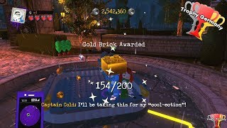 LEGO DC Super Villains  All Gold Brick  Wayne Island 5 Locations amp Guides [upl. by Felicdad410]