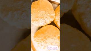 Perfect Puri ASMR Cooking  पुरी  shorts  viralvideo  trending trending LetsCookLetsTaste [upl. by Claiborne379]