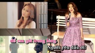 Nguoi Yeu Dau OiMy Tam Karaoke mp4 [upl. by Aihsercal]