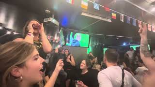 Rugby World Cup Final Crowd sings Shosholoza in Germany [upl. by Orford]