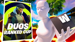 WINNING THE GLIDER IN THE DUO DIAMOND RANKED CUP WITH A PRO🏆 [upl. by Almeeta511]