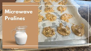 Microwave Pralines [upl. by Icyak]