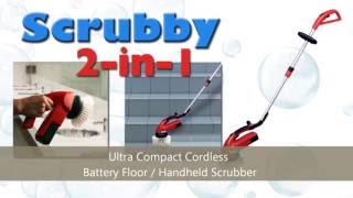 Mastercraft Cleanfix Scrubby 2in1 Handheld Scrubber Demo [upl. by Thanh]