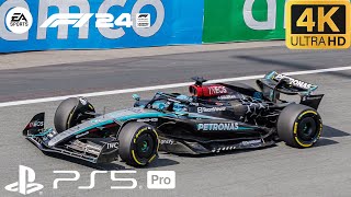 F1 24 Mercedes PS5 PRO 4K60FPS Gameplay [upl. by Gabriele]