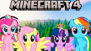 My Little Pony Plays Minecraft 4 [upl. by Einberger]