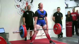 Jane Aaberg  DMA 2014  220 kg deadlift  3 attempt [upl. by Coral106]