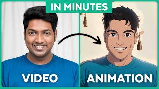 How To Convert Any Video To ANIME 😎 Animation AI [upl. by Shermie989]