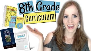 8th GRADE HOMESCHOOL CURRICULUM CHOICES  20172018  TEACHING TEXTBOOKS DAVE RAMSEY IEW amp MORE [upl. by Vasiliu]