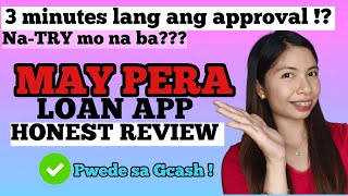 MAYPERAONLINE PESO CASH LOAN HONEST REVIEW  PART 1  Ang loan app na 3 mins lang ang process [upl. by Jezabella]