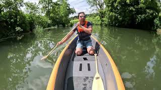 Dundas Aqueduct to Warleigh weir on Aqua Marina Tomahawk AirC [upl. by Ackler]