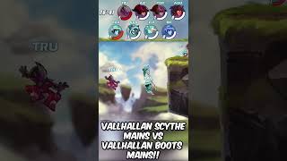 Valhallan Scythe Mains vs Boots Mains shorts [upl. by Enirahtak]