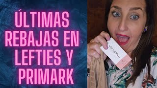 ÚLTIMAS REBAJAS EN PRIMARK Y LEFTIES COMPRAMOS ROPA EN LA ZONA DE MATERNIDAD [upl. by Tomasine207]